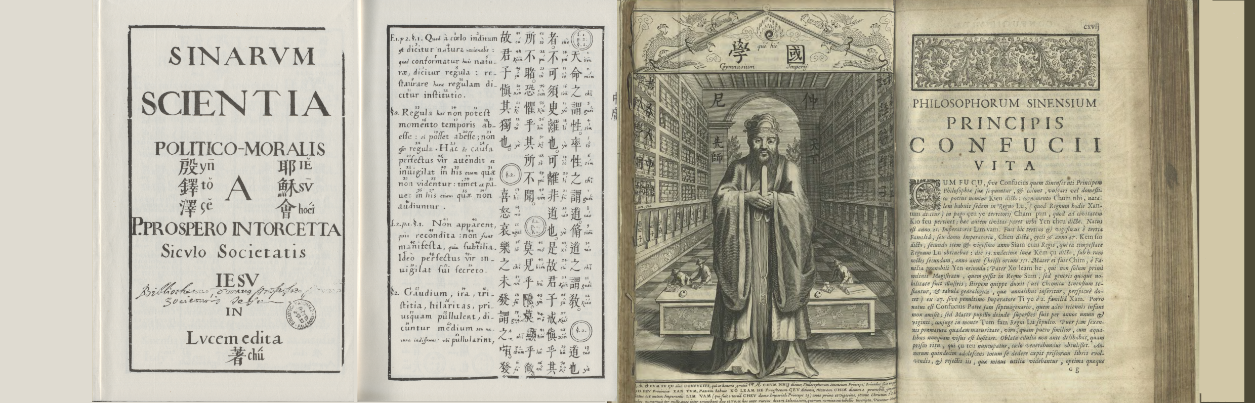 Historic editions and illustrations of the Confucian classics