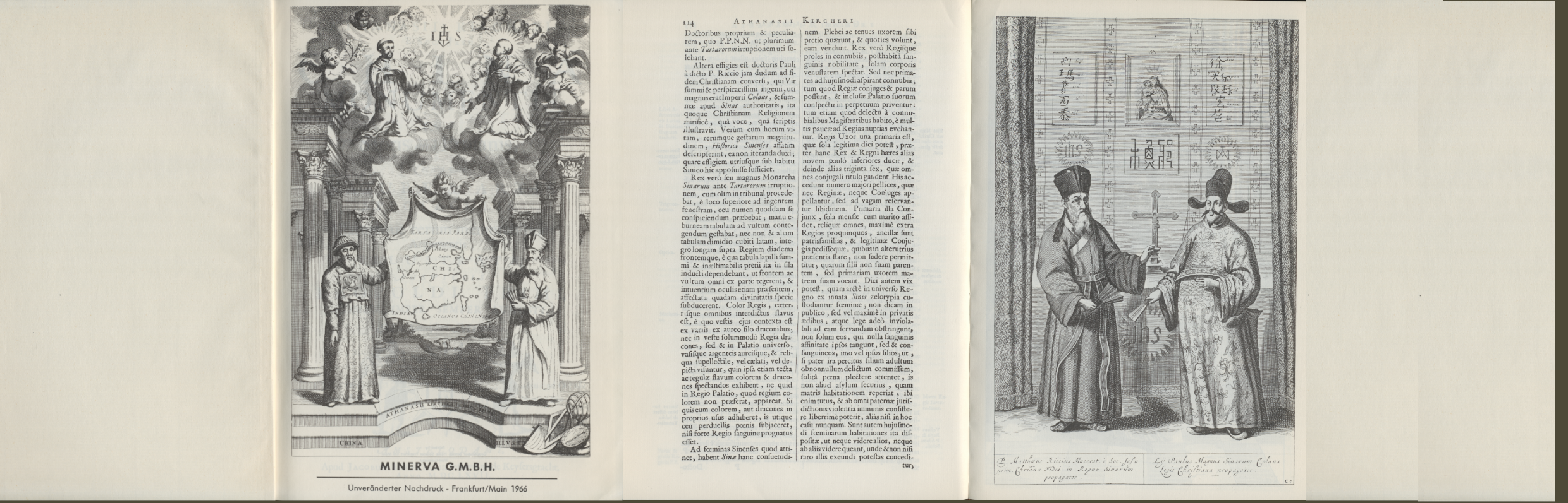 Historic illustrations from Athanasius Kircher’s works